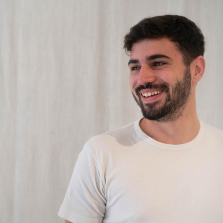 Portrait of Mateo Rivera, group coordinator and fusion cooking expert